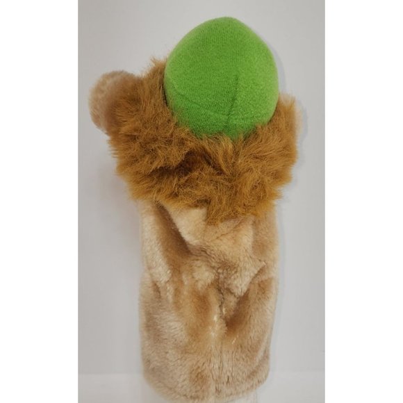 Vintage Monkey with Hat Hand Puppet Plush Stuffed Animal Made in Korea Cute Rare - Picture 5 of 8